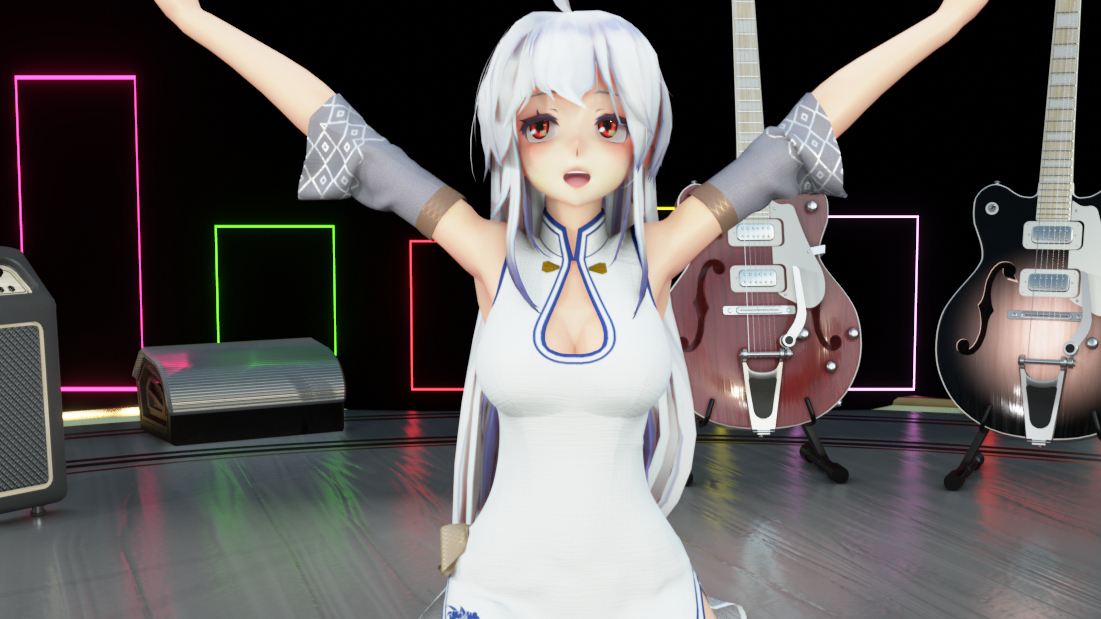 【MMD/ 布料解算】彩虹节拍